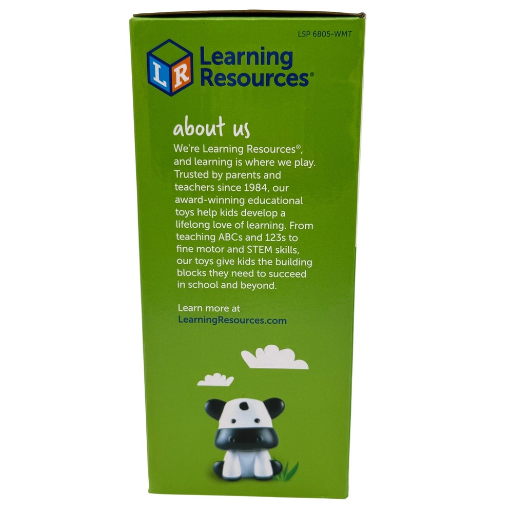 Learning Resources Peekaboo Learning Farm Kids 18M+ Multicolor New LSP 6805-WMT - Picture 3 of 5